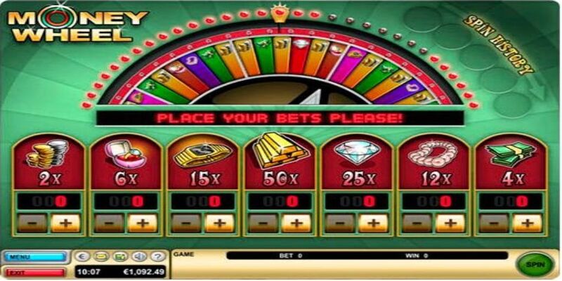 Luật chơi vòng quay tôm cá Money Wheel cho tân thủ